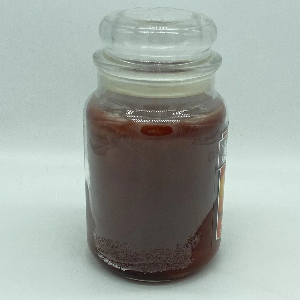 Yankee Candle Spiced Pumpkin Original Large Scented Jar Candle, 22 oz Cylinder